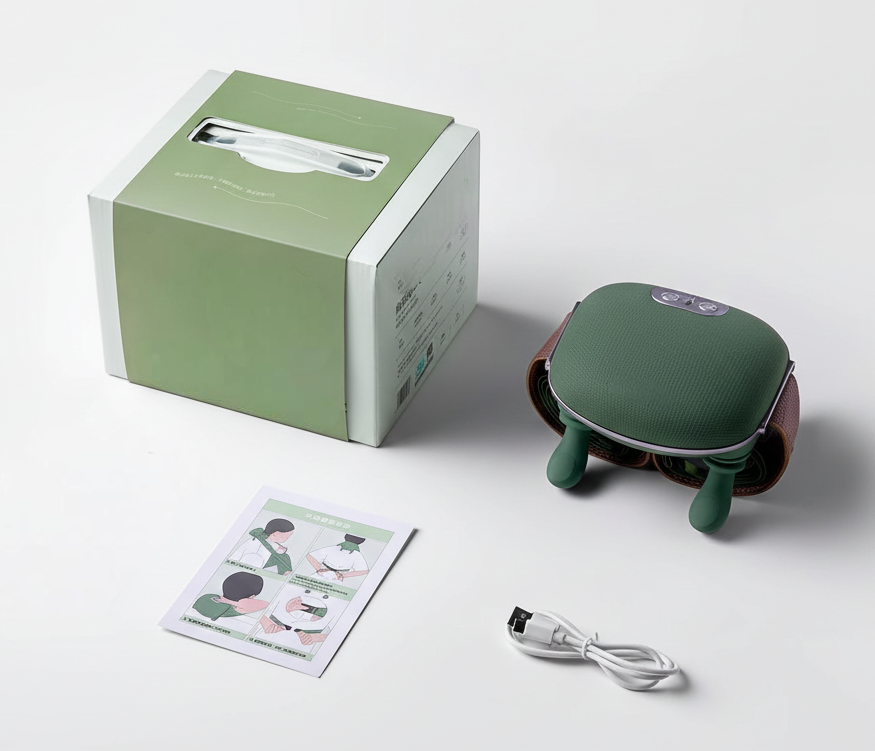 Human Touch Heated Neck & Shoulder Massager-full package